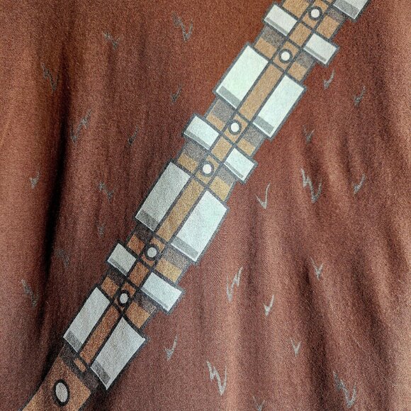 Star Wars Men's Chewbacca "Chewy" Wookie Short Sleeve Graphic T-Shirt Size M - Picture 3 of 6